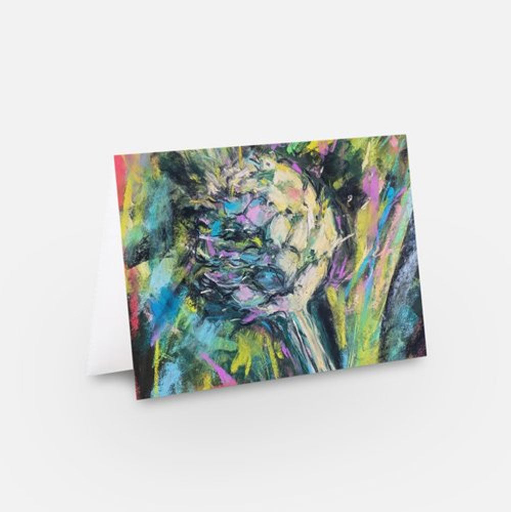 Artichoke (3) 4.6" x 7.2" inches with White Envelopes