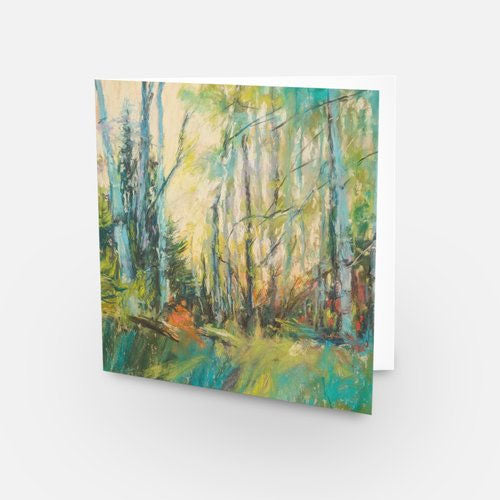 Woodland Wonder (3) 5.5 x 5.5 inches with White Envelopes